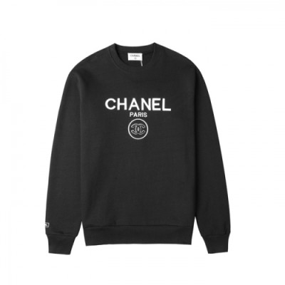 [샤넬]Chanel 2020 Womens Crew-neck Logo Cotton Tshirts - 샤넬 2020 여성 크루넥 로고 코튼 긴팔티 Cnl0633x.Size(s - l).블랙