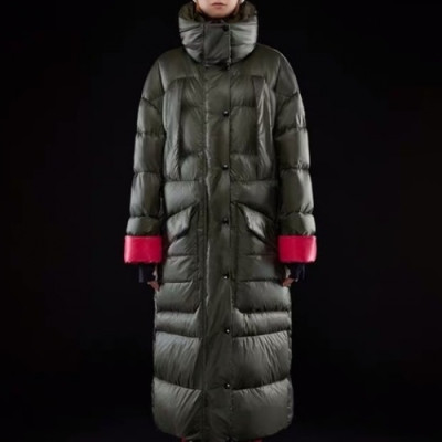 [몽클레어]Moncler 2020 Womens Patch Logo Modern Duck Down Padding - 몽클레어 2020 여성 패치 로고 모던 덕다운 패딩 Moc02037x.Size(s - l).그린