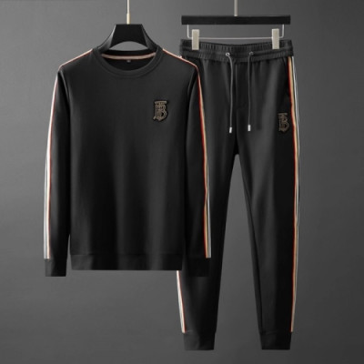 [버버리]Burberry 2020 Mens Logo Casual Training Clothes&Pants - 버버리 2020 남성 로고 캐쥬얼 트레이닝복&팬츠 Bur03473x.Size(m - 3xl).블랙