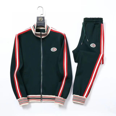 [구찌]Gucci 2023 Mens Logo Casual Training Clothes - 구찌 2023 남성 로고 캐쥬얼 트레이닝복 Guc03272x.Size(m - 3xl).블랙