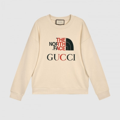 [구찌]Gucci 2020 Mm/Wm Logo Crew-neck Cotton Tshirts - 구찌 2020 남/녀 로고 코튼 크루넥 코튼 긴팔티 Guc03273x.Size(s - l).아이보리