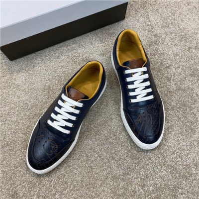 Berluti 2020 Men's Leather Sneakers - 벨루티 2020 남성용 레더 스니커즈,Size(240-270),BERTS0166,네이비