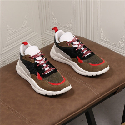 Moncler 2020 Men's Leather Sneakers - 몽클레어 2020 남성용 레더 스니커즈,Size(240-270),MONCS0061,카키