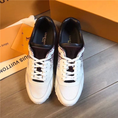 Louis Vuitton 2020 Men's Leather Sneakers - 루이비통 2020 남성용 레더 스니커즈,Size(240-270),LOUS1574,화이트