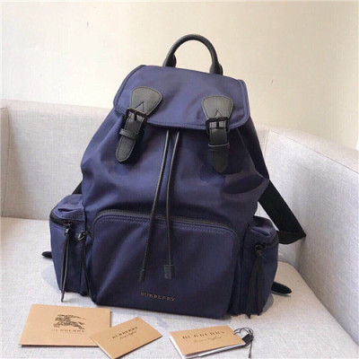 [버버리] Burberry 2020 Men's Nylon Backpack,42cm - 버버리 2020 남성용 네일론 백팩,42cm,BURB0509,네이비