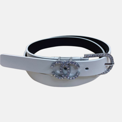 Chanel 2020 Women's Leather Belt - 샤넬 2020 여성용 레더 벨트,2cm,화이트