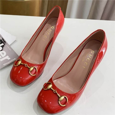 Gucci 2020 Women's Leather High Heel - 구찌 2020 여성용 레더 하이힐,Size(225-250),GUCS1360,레드