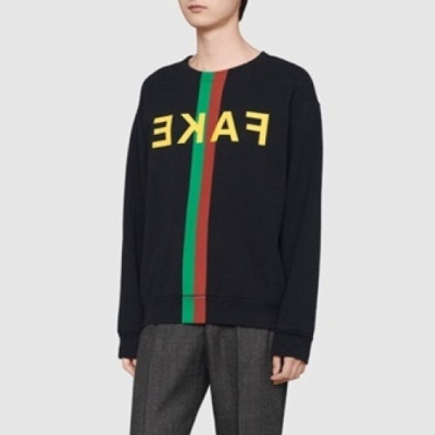 [구찌]Gucci 2020 Mm/Wm Logo Crew-neck Cotton Tshirts - 구찌 2020 남/녀 로고 코튼 크루넥 코튼 긴팔티 Guc03312x.Size(xs - l).블랙