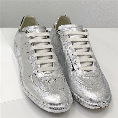 Maison Margiela 2020 Women's Leather Sneakers - 메종 마르지엘라 2020 여성용 레더 스니커즈,Size(225-250),MMS0050,실버