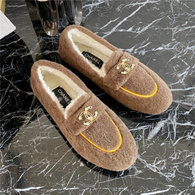 Chanel 2020 Women's Wool Loafer - 샤넬 2020 여성용 울 로퍼,Size(225-250),CHAS0524,카키