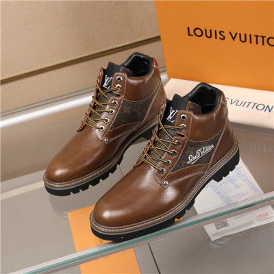 Louis Vuitton 2020 Men's Leather Shoes - 루이비통 2020 남성용 레더 슈즈,Size(240-270),LOUS1597,브라운