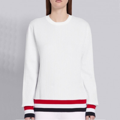 Thom Browne Womens Crew-neck Tshirts - 톰브라운 여성 크루넥 긴팔티 - tho1154x