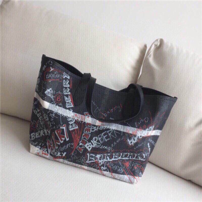 [버버리]Burberry 2020 Women's Tote Shopper Bag,54cm - 버버리 2020 여성용 토트 쇼퍼백,54cm,BURB0521,블랙