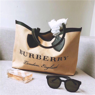 [버버리]Burberry 2020 Women'sTote Shopper Bag,51cm - 버버리 2020 여성용 토트 쇼퍼백,51cm,BURB0525,카키