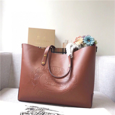 [버버리]Burberry 2020 Women'sTote Shopper Bag,35cm - 버버리 2020 여성용 토트 쇼퍼백,35cm,BURB0528,카키