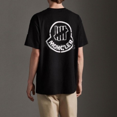 [매장판]Moncler 2020 Mens Logo Crew-neck Short Sleeved Tshirts - 몽클레어 2020 남성 로고 크루넥 반팔티 Moc02109x.Size(s - xl).블랙