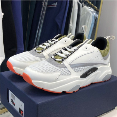 Dior 2020 Men's Leather Running Shoes - 디올 2020 남성용 레더 런닝슈즈,Size(240-270),DIOS0292,화이트