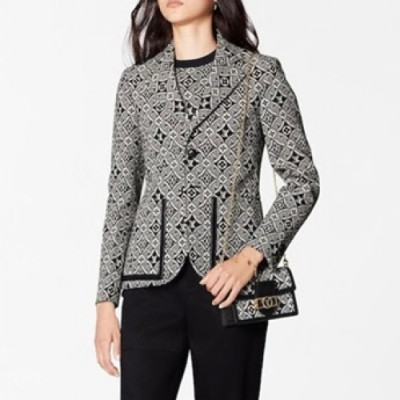 [루이비통]Louis vuitton 2021 Womens Logo Suit Jackets - 루이비통 2020 여성 로고 슈트 자켓 Lou02544x.Size(s - l).블랙