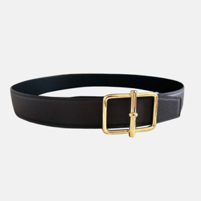 Hermes 2021 Men's Leather Belt - 에르메스 2021 남성용 레더 벨트HERBT0105,블랙