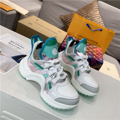 Louis Vuitton 2020 Women's Leather Sneakers - 루이비통 2020 여성용 레더 스니커즈,Size(225-250),LOUS1738,화이트