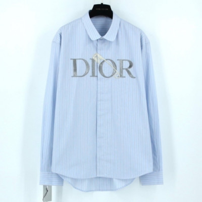 [디올]Dior 2021 Mens Logo Classic Tshirts - 디올 2021 남성 로고 클래식 셔츠 Dio01102x.Size(m - 2xl).블루