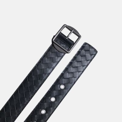 Bottega Veneta 2021 Men's Leather Belt - 보테가베네타 2021 남성용 레더 벨트,BOTBT0017,블랙