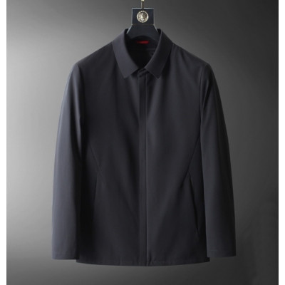 [제냐]Ermenegildo Zegna 2021 Mens Business Casual  Duck-down Jackets - 에르메네질도 제냐 2021 남성 비지니스 캐쥬얼 덕다운 재킷 Zeg0245x.Size(m - 3xl).블랙