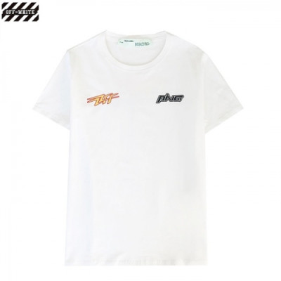 [오프화이트]Off-white 2021 Mm/Wm Printing Logo Crew - neck Cotton Short Sleeved Tshirts - 오프화이트 2021 남/녀 프린팅 로고 코튼 반팔티 Off0637x.Size(s - 2xl).화이트