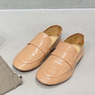 Bottega Veneta 2021 Women's Leather Loafer - 보테가베네타 2021 여성용 레더 로퍼,Size(225-250),BVS0232,오렌지