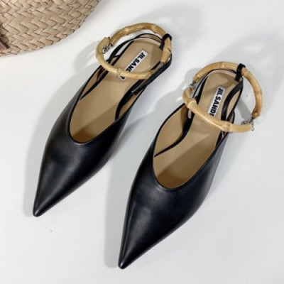 Jil Sander 2021 Women's Leather Flat - 질샌더 2021 여성용 레더 플렛,Size(225-250),JILS0002,블랙