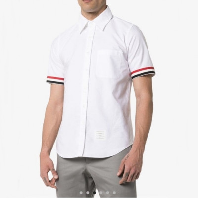 [톰브라운]Thom Browne 2021 Mens Casual Short Sleeved Tshirts - 톰브라운 2021 남성 캐쥬얼 반팔티 Thom1208x.Size(s - 2xl).화이트