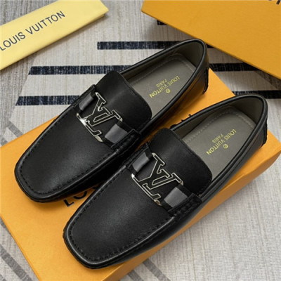 Louis Vuitton 2021 Men's Leather Loafer - 루이비통 2021 남성용 레더 로퍼,Size(240-270),LOUS1811,블랙