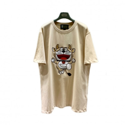 [매장판]Gucci 2021 Mm/Wm Logo Short Sleeved Tshirts - 구찌 2021 남/녀 로고 반팔티 Guc03447x.Size(s - xl).아이보리