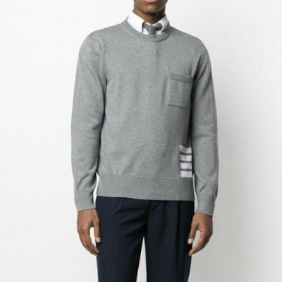 [톰브라운]Thom Browne 2021 Mens Strap Sweaters - 톰브라운 2021 남성 스트랩 스웨터 Thom01221x.Size(m - 2xl).그레이