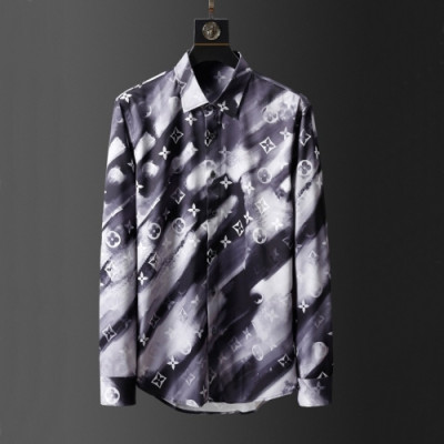 [루이비통]Louis vuitton 2021 Mens Trendy shirts - 루이비통 2021 남성 트렌디 셔츠 Lou02640x.Size(s - 2xl).블랙