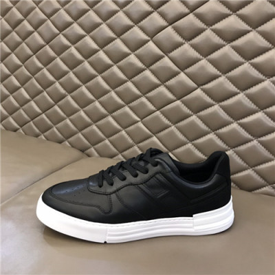 Hogan 2021 Men's Leather Sneakers - 호간 2021 남성용 레더 스니커즈,Size(240-270),HOGS0069,블랙