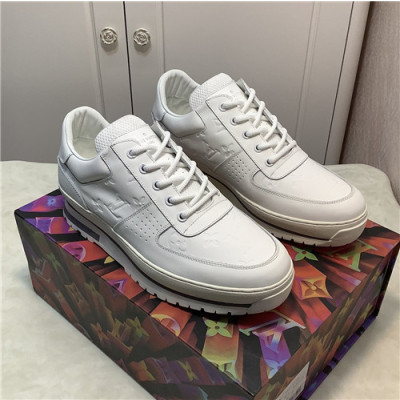 Louis Vuitton 2021 Men's Leather Sneakers - 루이비통 2021 남성용 레더 스니커즈,Size(240-270),LOUS1853,화이트