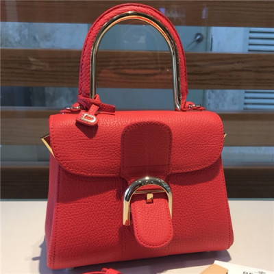 [델보]Delvaux 2021 Brilant Leather Tote Shoulder Bag,20cm - 델보 2021 브리앙 레더 토트 숄더백,20cm,DVB0371.레드