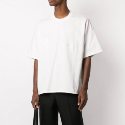 [질샌더]Jil Sander 2021 Mens Basic Crew-neck Cotton Short Sleeved Tshirts - 질샌더 2021 남성 베이직 크루넥 코튼 반팔티 Jil0017x.Size(s - l).화이트