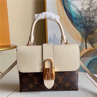 [루이비통]Louis Vuitton 2021 Locky BB Tote Shoulder Bag,20cm - 루이비통 2021 록키BB 토트 숄더백,20cm,LOUB2275,화이트