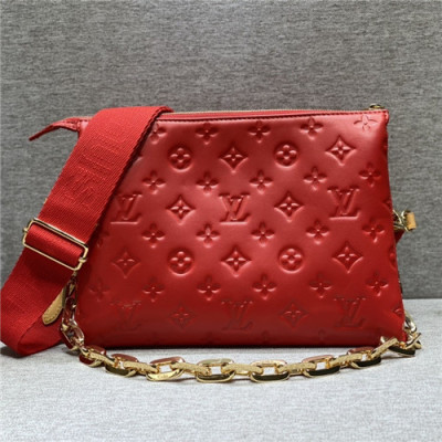 [루이비통]Louis Vuitton 2021 Women's Leather Cross Bag,26cm - 루이비통 2021 여성용 레더 크로스백,26cm,LOUB2290,레드