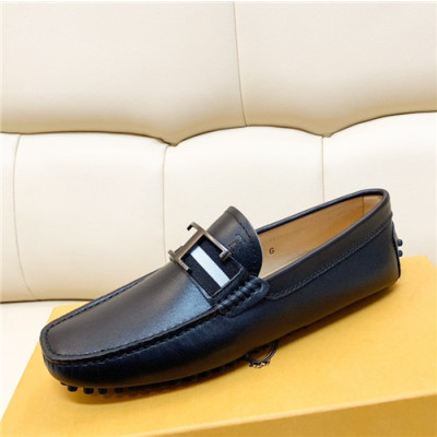 Tod's 2021 Men's Leather Loafer - 토즈 2021 남성용 레더 로퍼,Size(240-270),TODS0216,블랙