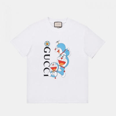 [매장판]Gucci 2021 Mm/Wm Logo Short Sleeved Tshirts - 구찌 2021 남/녀 로고 반팔티 Guc03552x.Size(xs - l).아이보리