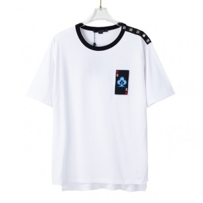 [루이비통]Louis vuitton 2021 Mm/Wm Logo Short Sleeved Tshirts - 루이비통 2021 남/녀 로고 반팔티 Lou02713x.Size(xs - l).화이트