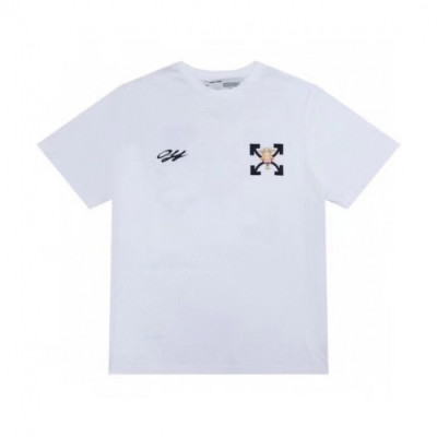 [오프화이트]Off-white 2021 Mm/Wm Printing Logo Crew - neck Cotton Short Sleeved Tshirts - 오프화이트 2021 남/녀 프린팅 로고 코튼 반팔티 Off0653x.Size(s - xl).화이트