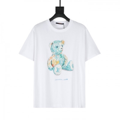 [루이비통]Louis vuitton 2021 Mm/Wm Logo Short Sleeved Tshirts - 루이비통 2021 남/녀 로고 반팔티 Lou02742x.Size(xs - l).화이트