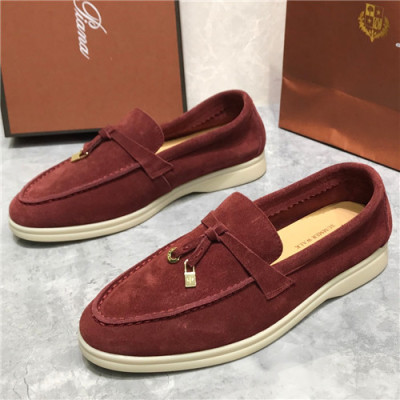 Loro Piana 2021 Men's Leather Loafer - 로로피아나 2021 남성용 레더 로퍼,Size(240-270),LOROS0053.레드