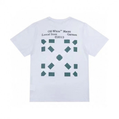 [오프화이트]Off-white 2021 Mm/Wm Printing Logo Crew - neck Cotton Short Sleeved Tshirts - 오프화이트 2021 남/녀 프린팅 로고 코튼 반팔티 Off0719x.Size(s - xl).화이트