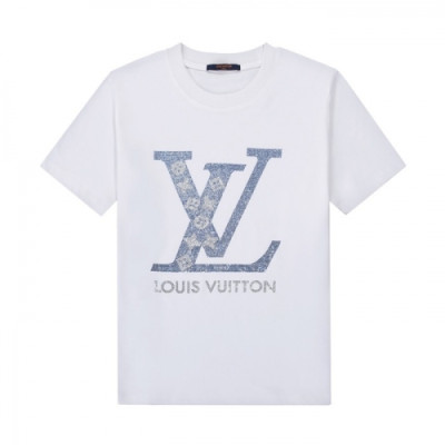 [매장판]Louis vuitton 2021 Mm/Wm Logo Short Sleeved Tshirts - 루이비통 2021 남/녀 로고 반팔티 Lou02760x.Size(xs - l).화이트