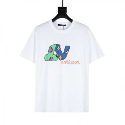 [매장판]Louis vuitton 2021 Mm/Wm Logo Short Sleeved Tshirts - 루이비통 2021 남/녀 로고 반팔티 Lou02763x.Size(xs - l).화이트